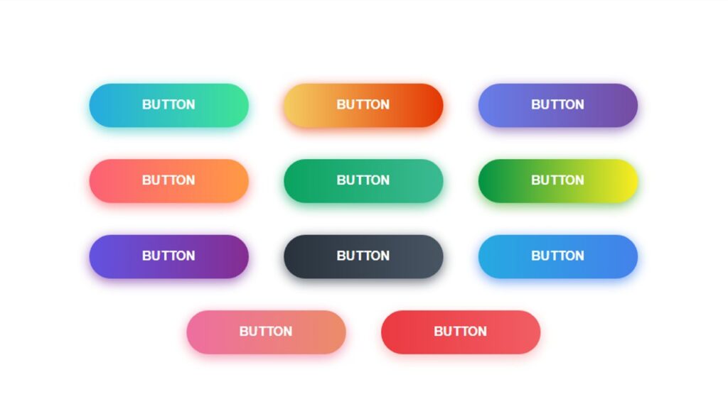 37+ CSS Gradient Buttons Examples